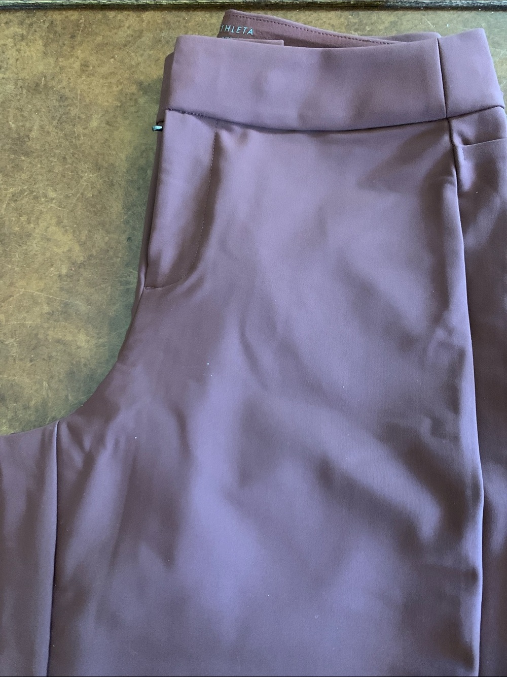 Athleta Plum-Mauve High-Rise Performance Leggings